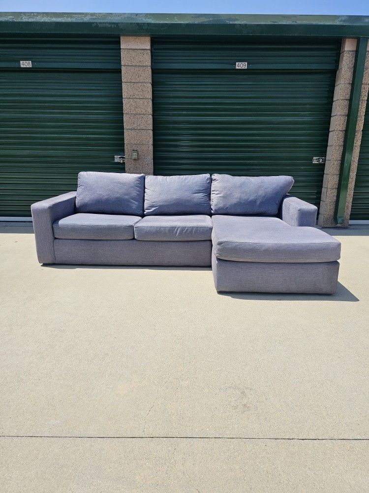 Free Delivery! Super Soft L-shaped Sectional (Perfect For Apartments)