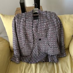 Gorgeous Tweed Set(Skirt, Jacket) 
