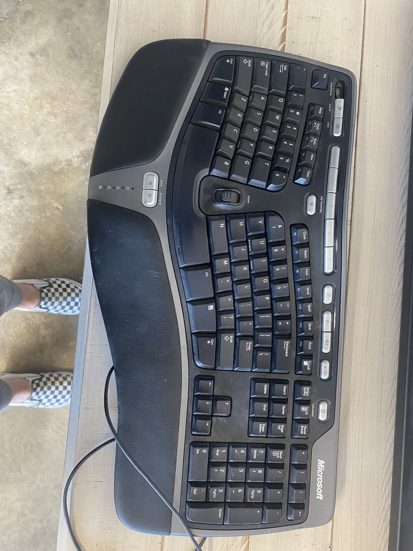 Microsoft Keyboard With One Missing Key
