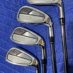 Callaway Paradym Star Irons (7-PW) Brand New