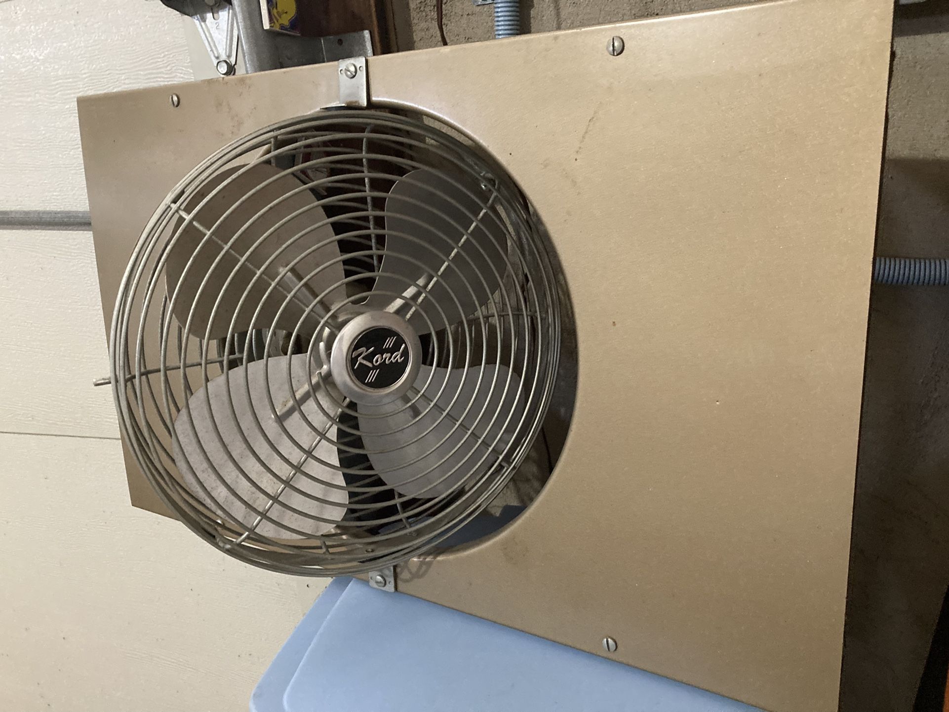 Metal Fan New Old Stock