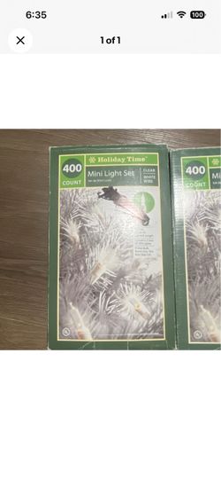 400 Xmass lights - new