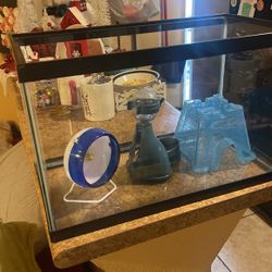Fish Tank Used For Hamster 