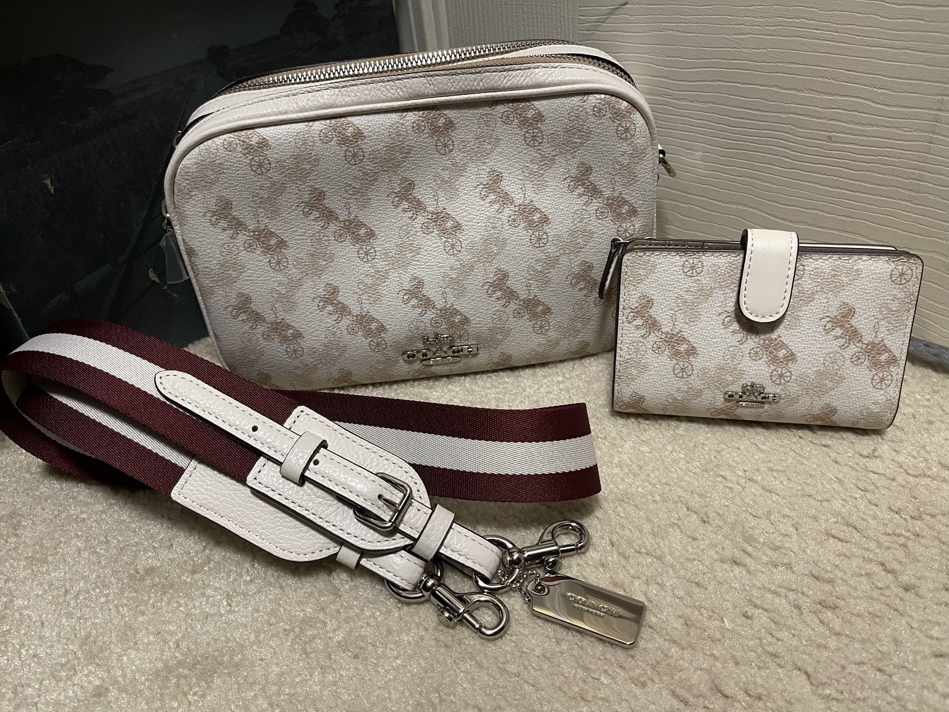Coach Camera Bag And Wallet