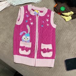Disney Hong Kong parks Sweater Vest Size 4T