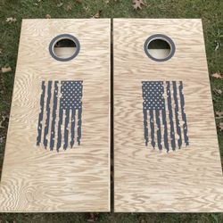 Homemade Cornhole Boards
