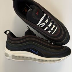 Nike Air 97 Black Rainbow Stitching 