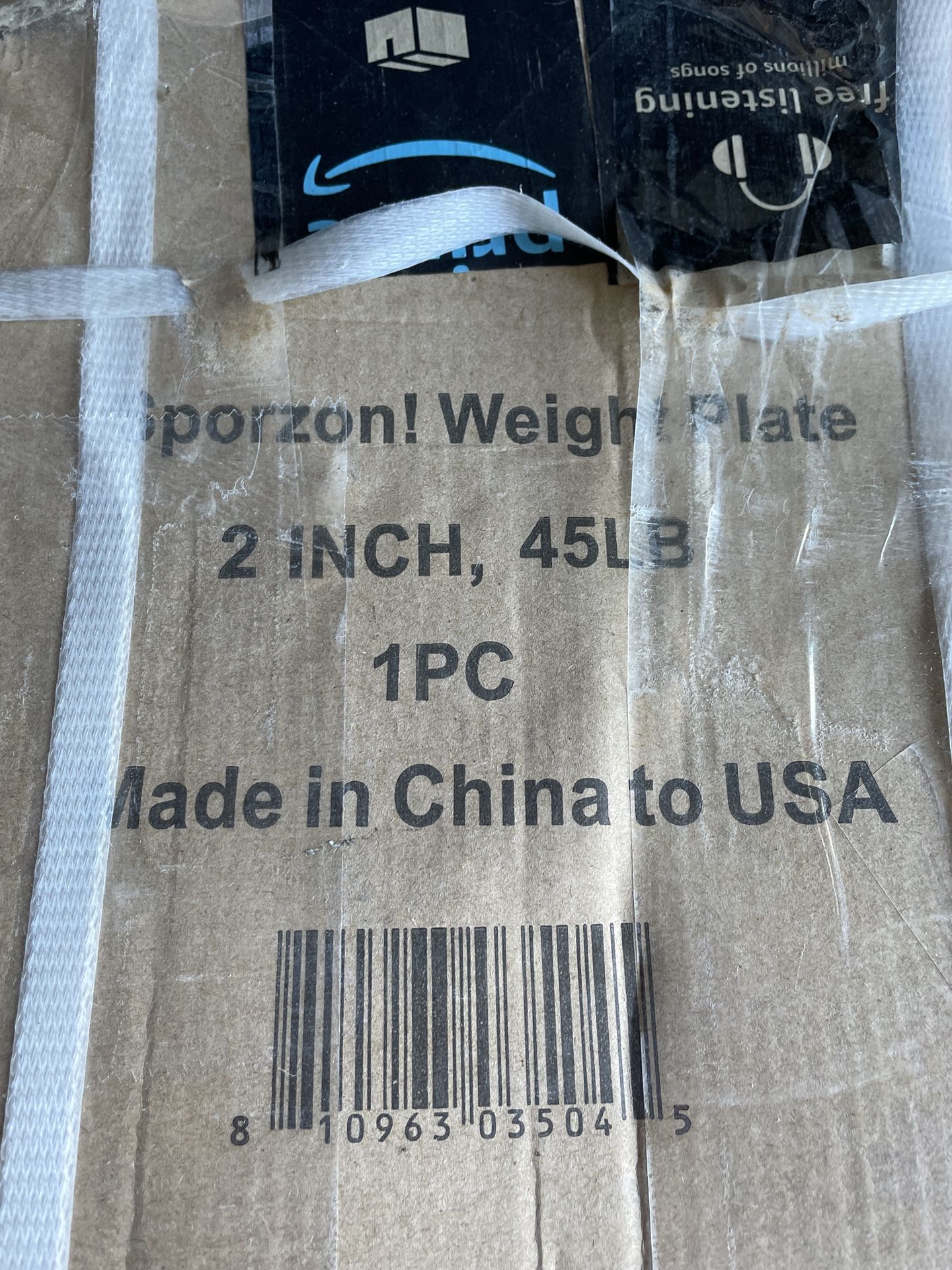 Weight Plate 2” 45 LB, Home, Gym