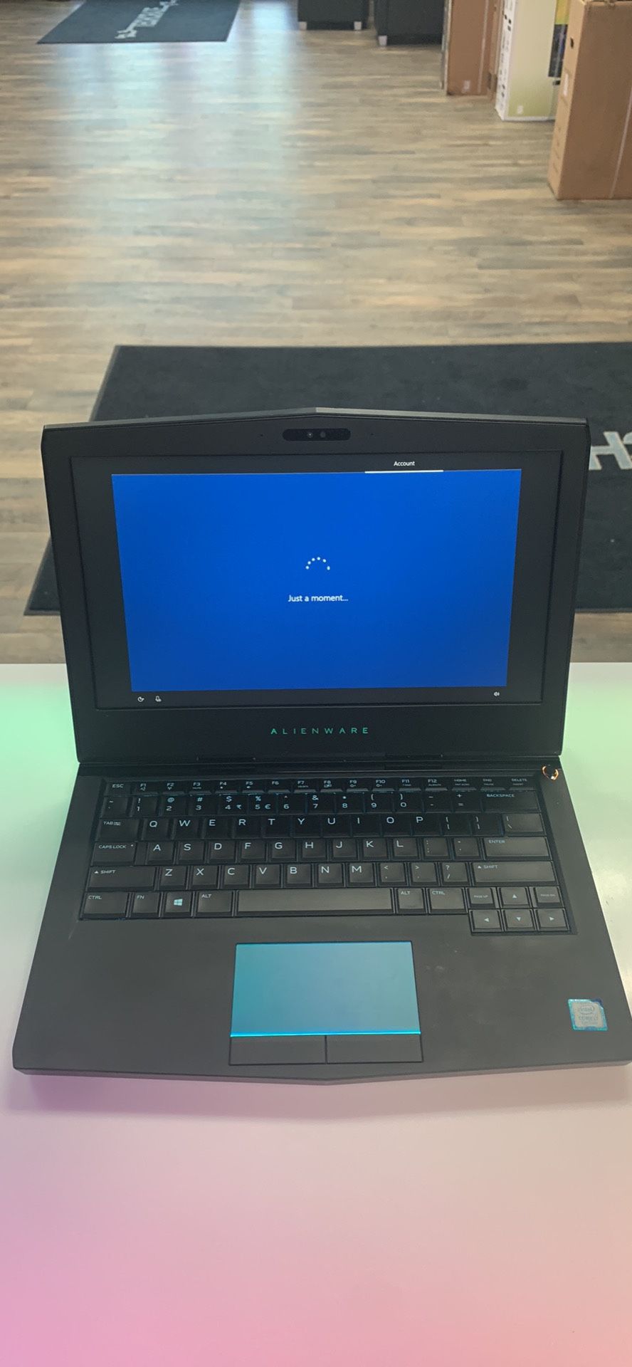 Alienware 13R3 Intel Core I7 Cpu 256GB SSD/16GB Ram Intel HD 630 Graphics Like New