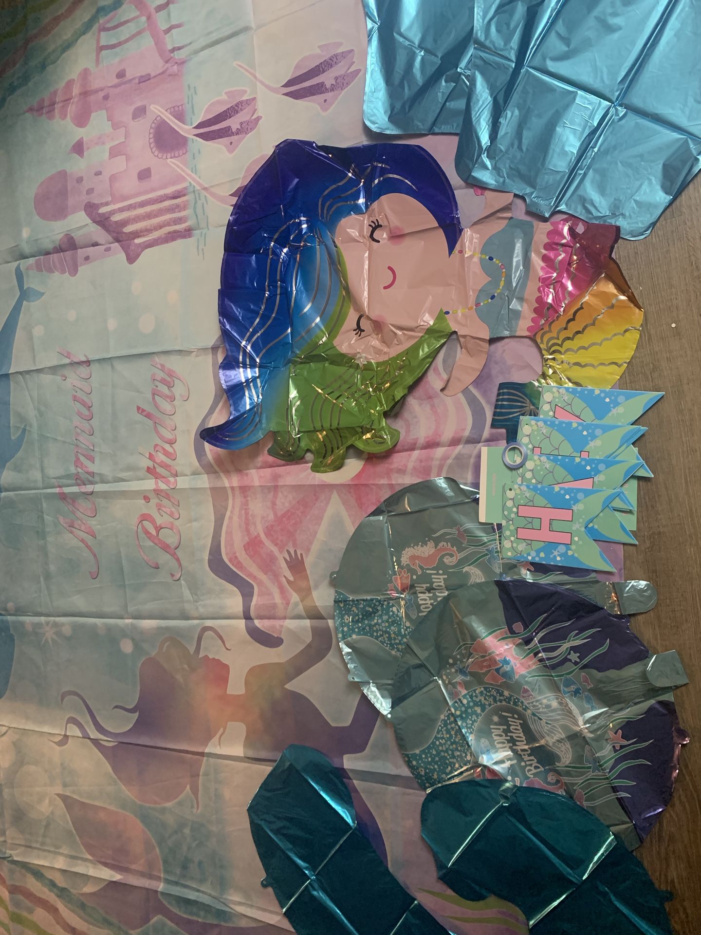 Brand New Mermaid Birthday Theme Decorations