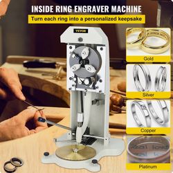 VEVOR Inside Ring Engraver Double Sided Dial Ring Engraver Stamper 1.5mm-2.0mm C