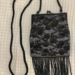 Beautiful Lancome Beaded Evening Purse!