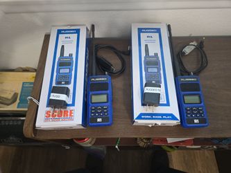 2 Rugged  R1 Race radios