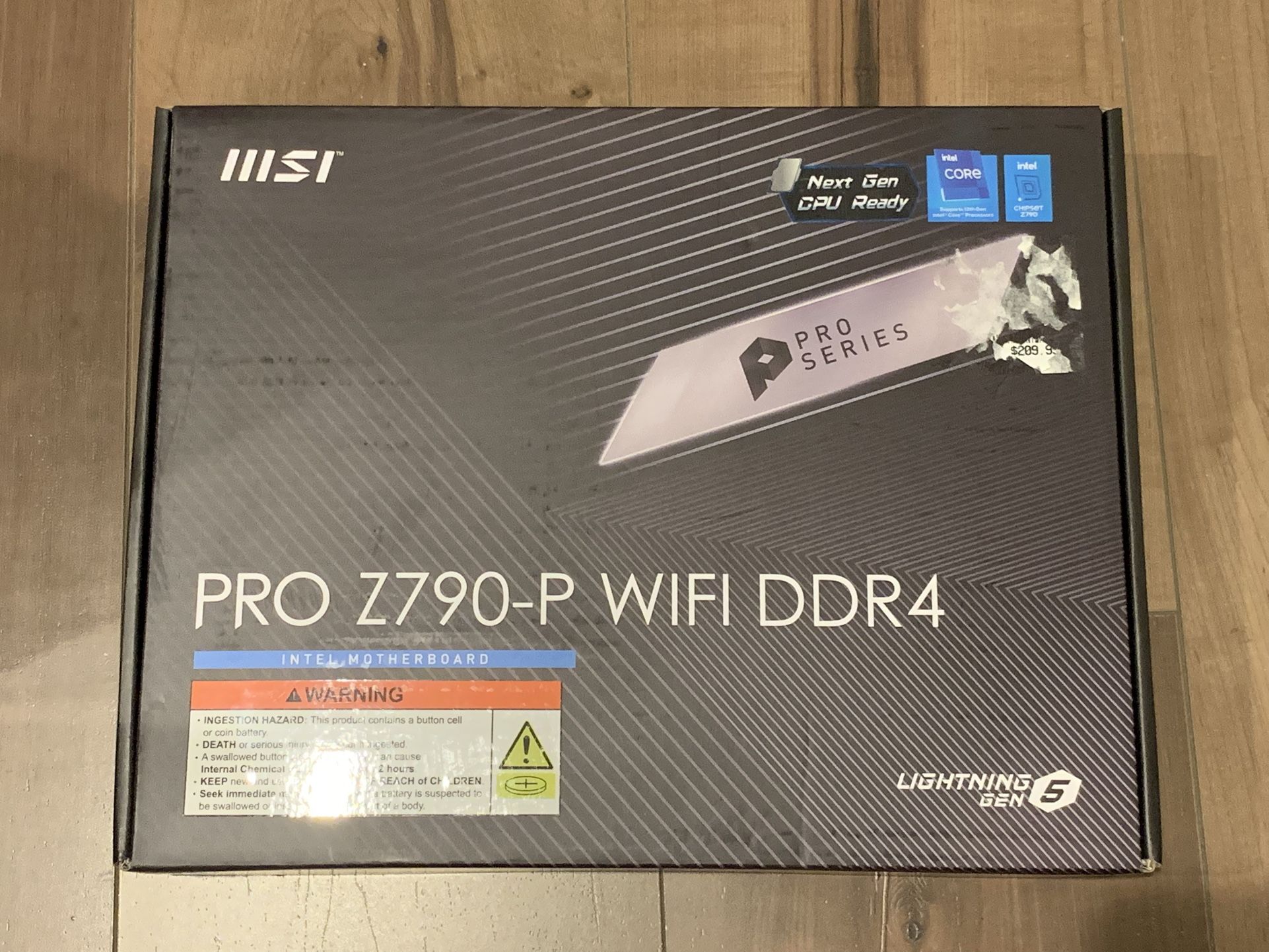 MSI PRO Z790-P WIFI DDR4 ATX LGA1700 Motherboard 