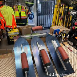 MARSHALLTOWN 14”X 4-1/2” Pointed Finishing Trowel $63 EACH.