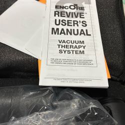 Encore Revive Vacuum Therapy System