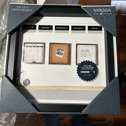 MIKASA Set of 3 Office boards