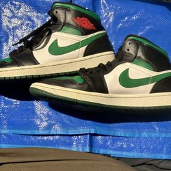 Jordan 1s Olive Green Mens 11