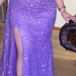 Purple Mermaid Size M 