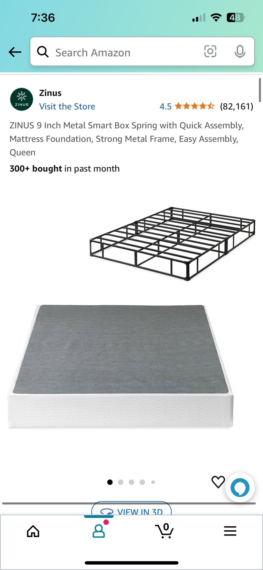 Queen Box Spring NEW