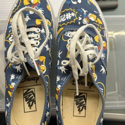 Donald Duck Van’s Tennis Shoes
