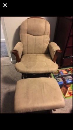 Chair and ottoman