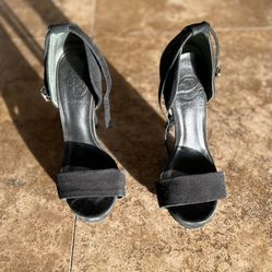 Black Tory Burch Platform Heel Size 5 