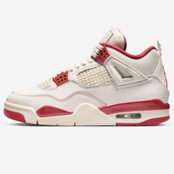 Pale Ivory and Tough Red