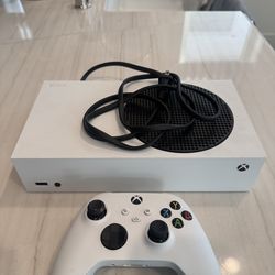 X box series S with one controller