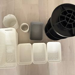 Storage Baskets & Organizers (Set of 8)