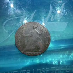 1775 United Kingdom half Penny