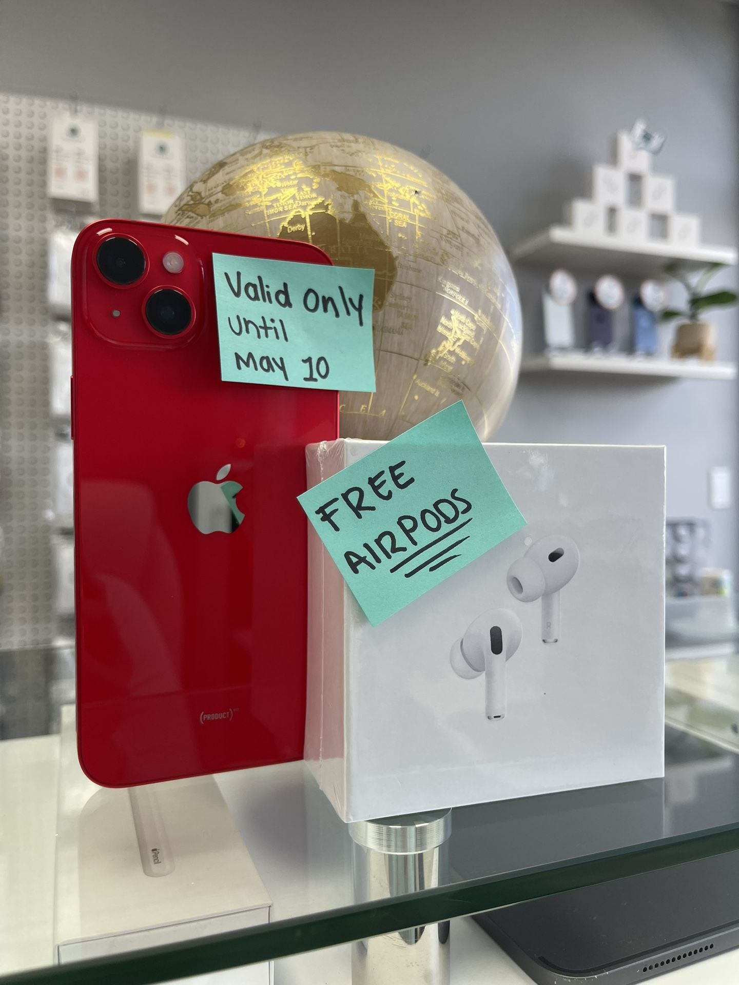 PROMOTION UNTIL MAY 31, iPhone 14, Unlocked, 128 Gb, With warranty $430