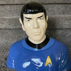 New Star Trek The Original Series Spock Cookie Jar • Westland 2011 