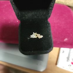 Size 6 Tinkerbell Ring Sterling Silver 