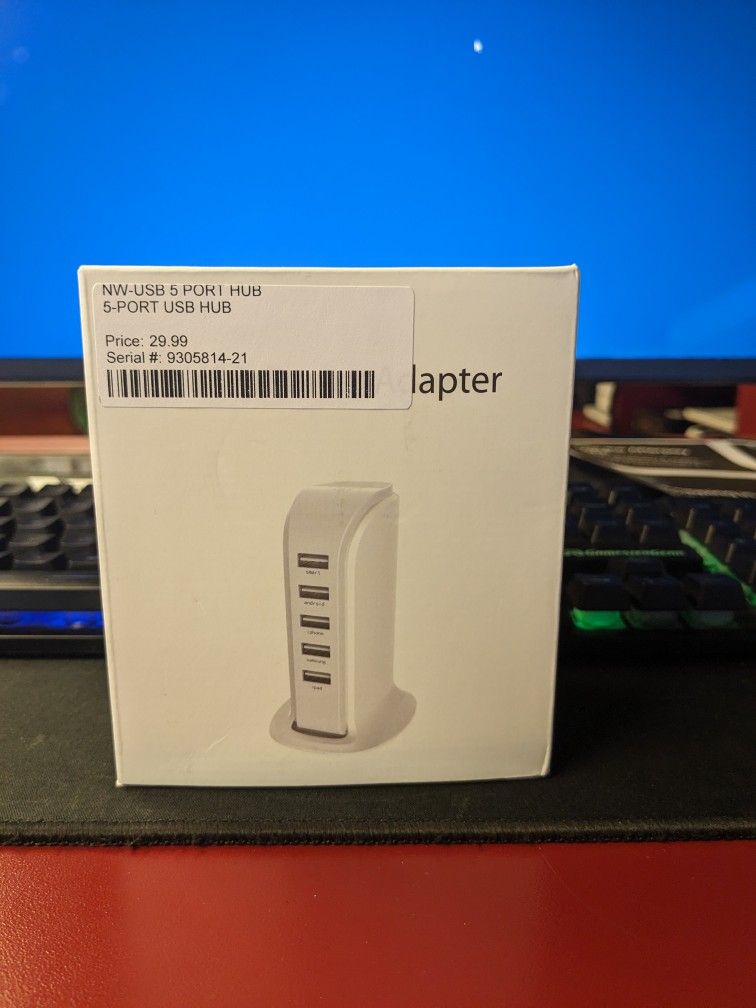 5 PORT USB ADAPTER 