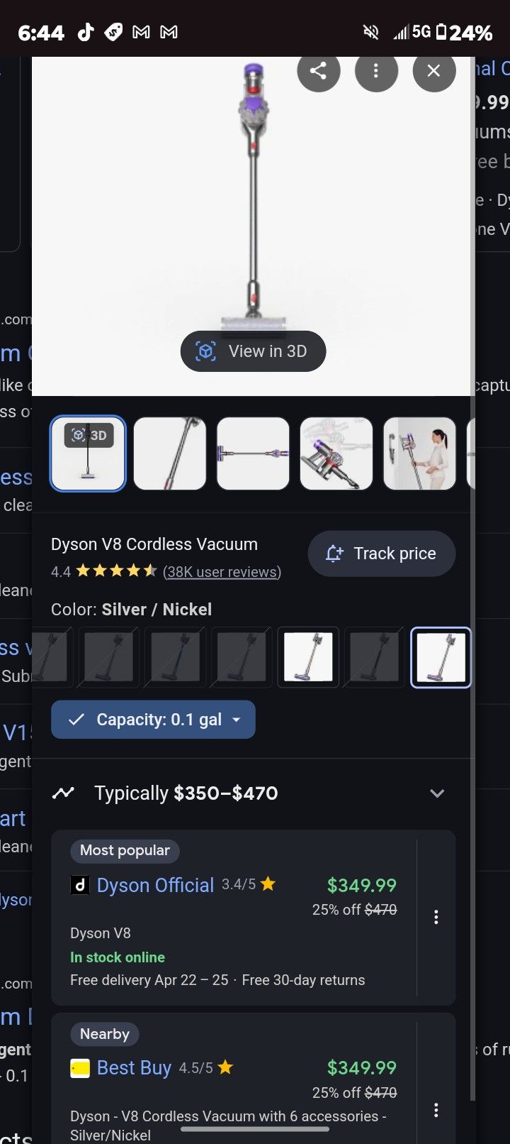 Dyson V8 Cordless Vacuum
