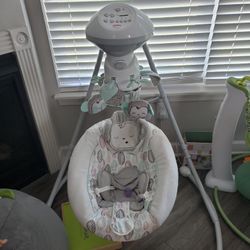 Fisher Price Swing And Rocker Combo