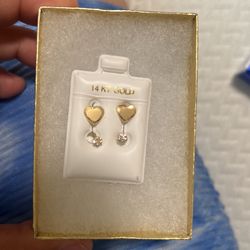 Aretes De Oro Para Bebé