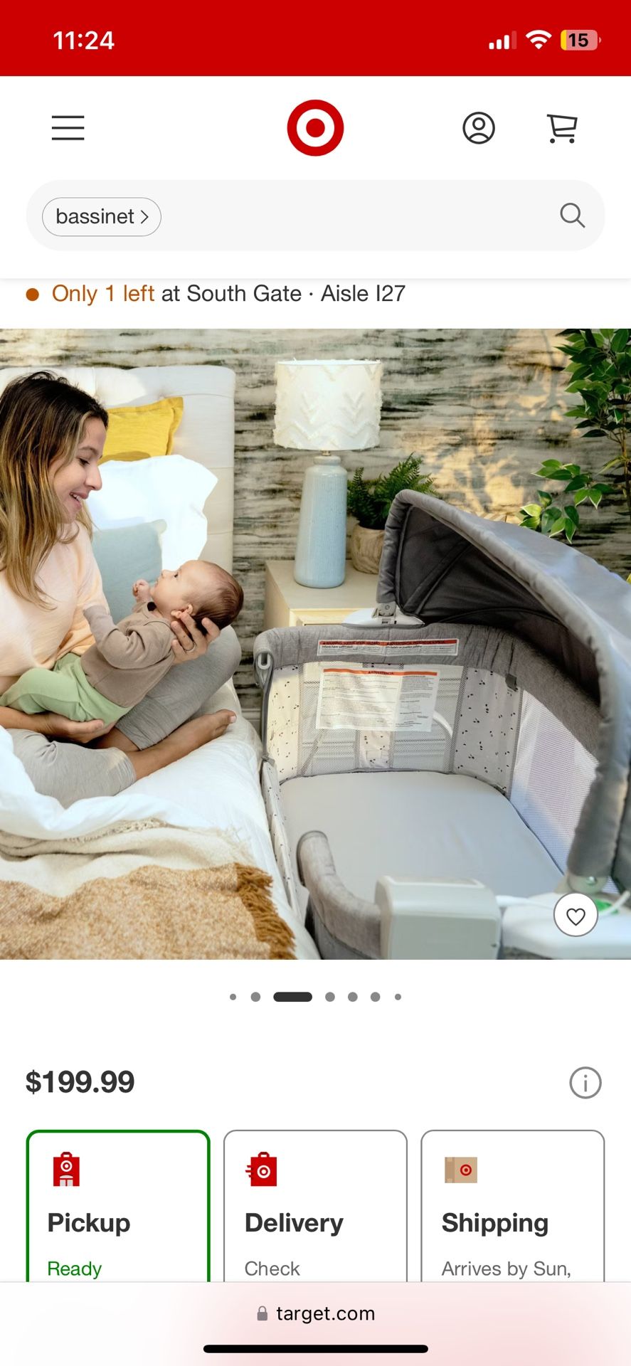 Ingenuity Dream Hero Starlight 3-in-1 Co-Sleeping Bassinet