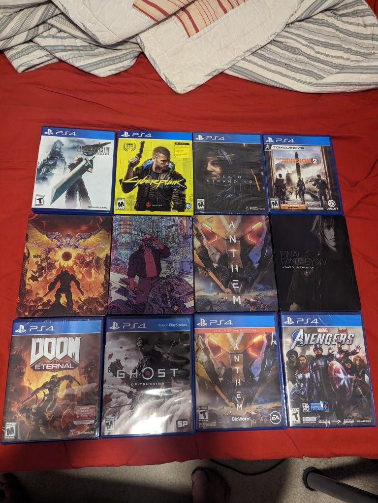 New and Used PS4 Games