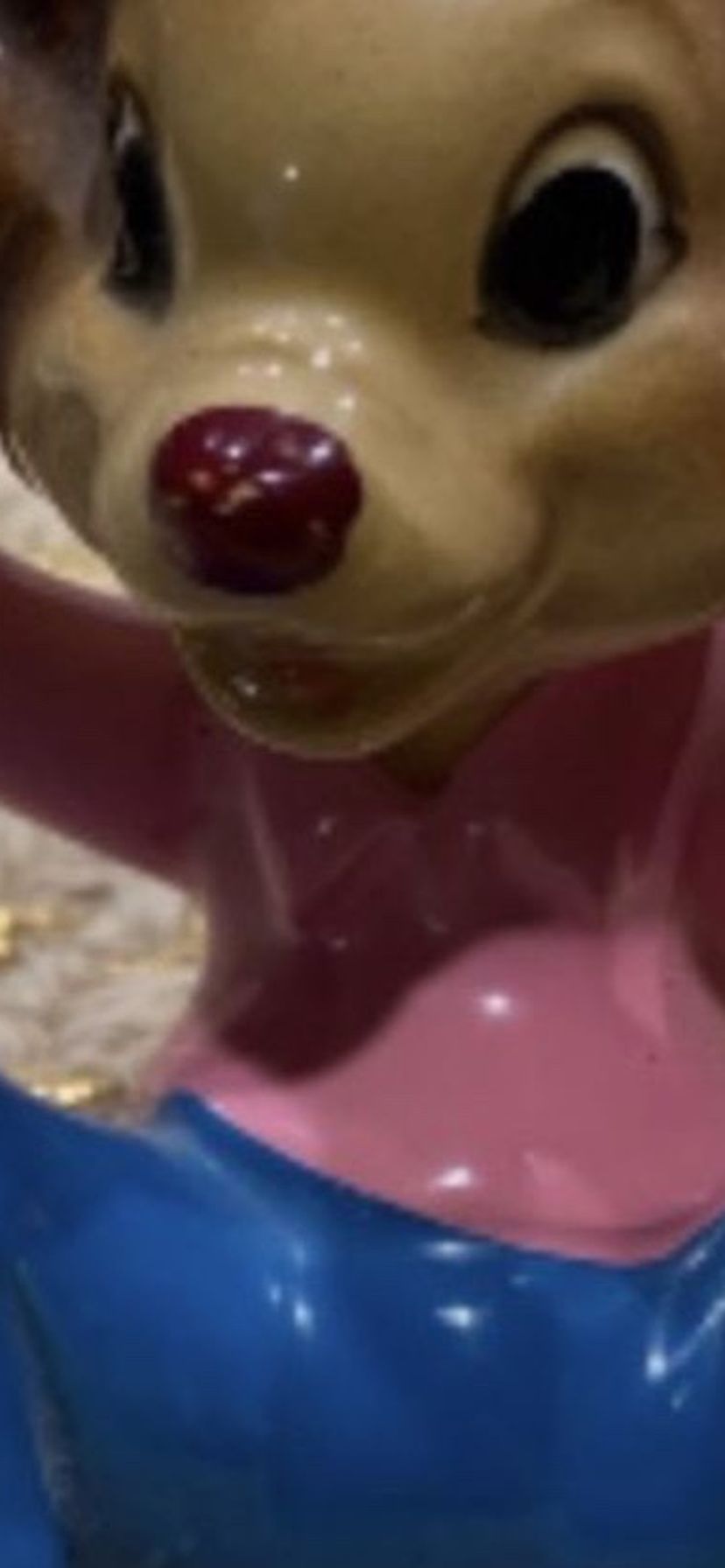 Rare Vintage Disney Br’er The Rabbit Ceramic Figurine.