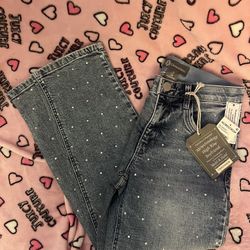 Rhinestone Jeans