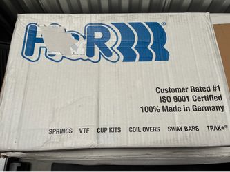 H&R LOWERING SPRINGS ,  2000-2006 AUDI TT (FWD 1.8) , BRAND NEW AND IN THE BOX