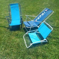 3 Beach Chairs