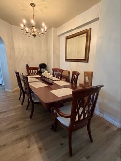 Dining table set