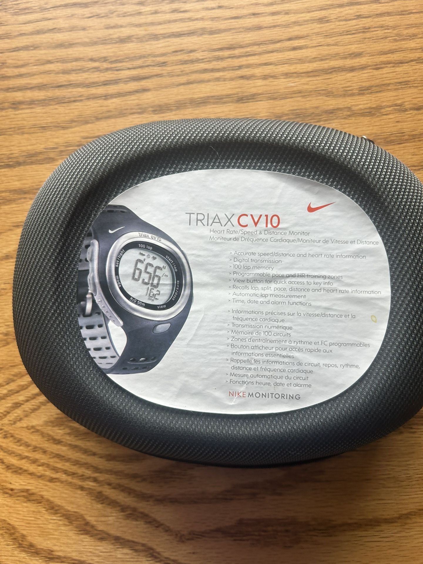 Nike Triax CV10 Heart Rate/Speed & Distance Monitor.