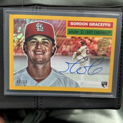 Gordon Graceffo [Gold] #56FFA-GG 2025 Topps Archives Fan Favorites Autograph