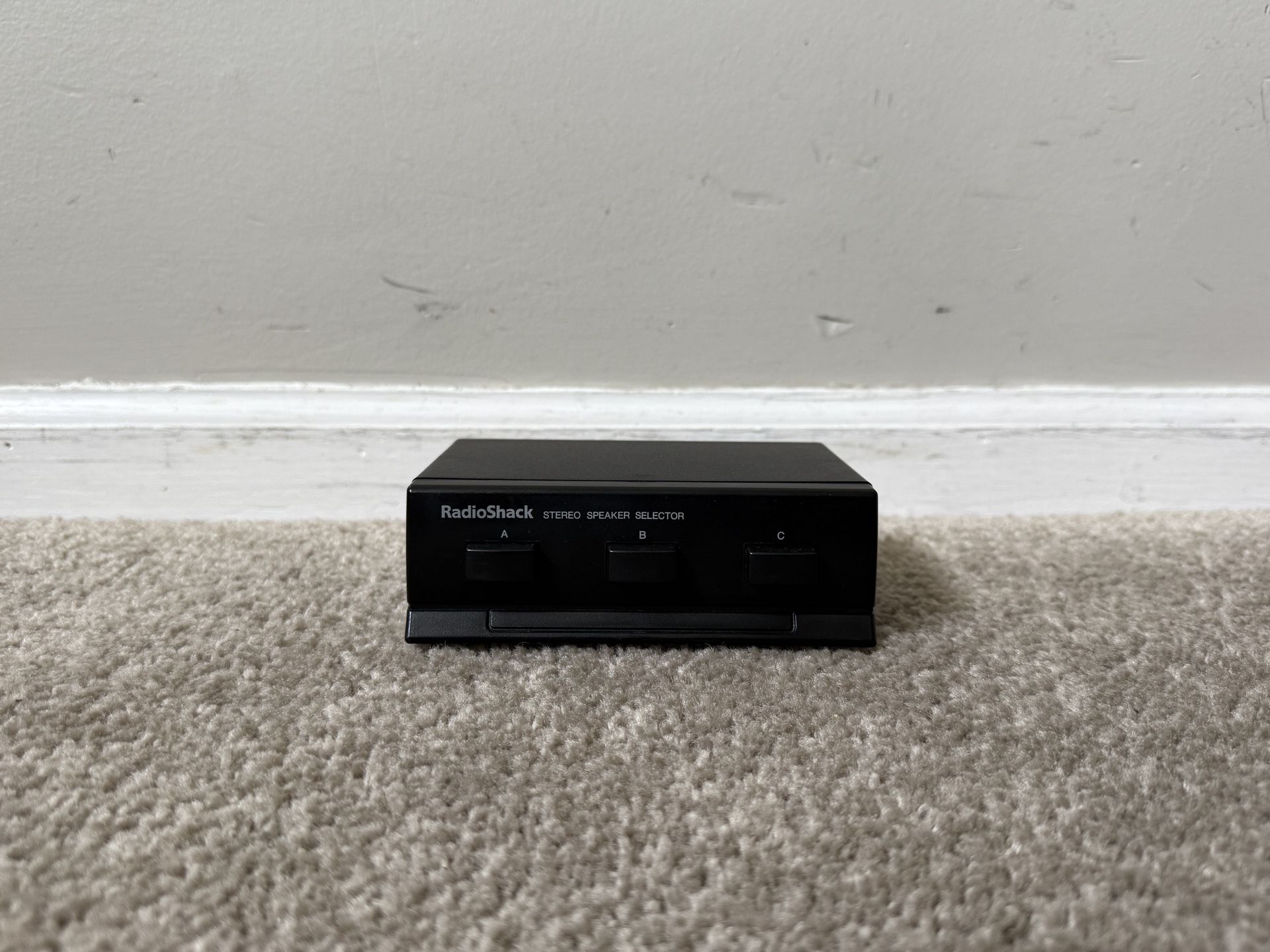 Radio Shack Speaker Control Selector Switch