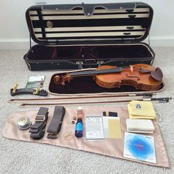 Guarneri Copy Violin 4/4 + Jon Paul Bow + Case