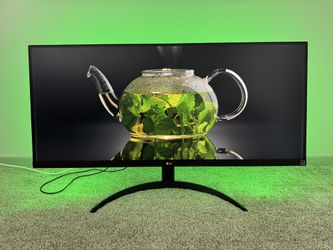 LG 34" UltraWide Monitor 34WQ500-B (2560x1080 IPS 100Hz) + FREE RGB Backlight Strip